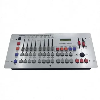 

Free shipping DMX 240 lighting console 512 dmx computer lights professional DJ stage lights controller console stage lights
