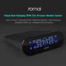 70mai tpms датчик давления в шинах, система датчиков, английское приложение, солнечная энергия, USB tmps 70 mai, автомобильные датчики давления в шинах, система сигнализации