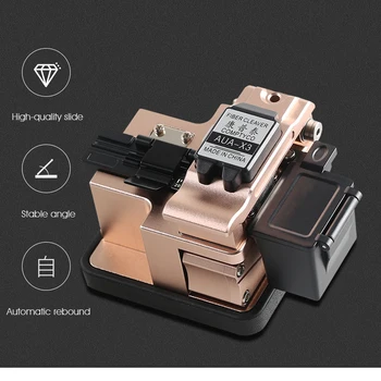 

COMPTYCO Fiber cleaver AUA-X3 Cable Cutting Knife FTTT Fiber Optic Knife Tools cutter High Precision Cleavers 24 surface blade