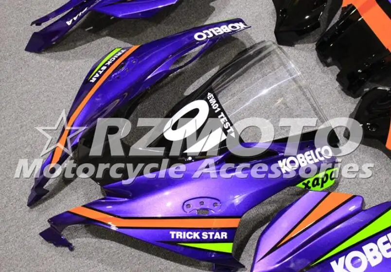 Новый комплект обтекателей для мотоцикла из АБС пластика подходит kawasaki Ninja ZX 10R