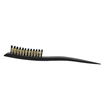 

Detangling Hair Brush Teasing Comb with Tail Handle Detail Finishing Hairstyling Brush for Volume Hair Backcombing Brush