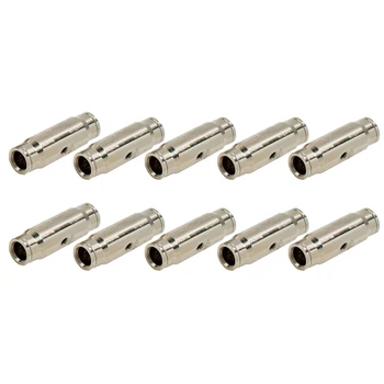 

10Pc Electroplating Quick Plug 3/16 Atomizing Nozzle Connector Industrial Removal and Humidification Spray Connector