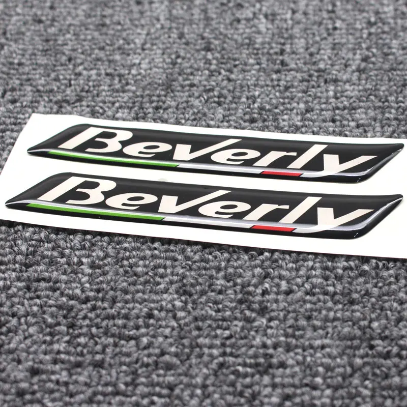 For Piaggio Beverly 125 300 350 500 Scooter Motorcycle 3D Waterproof Sticker Body Shell Decal Protector Fairing Emblem sticker