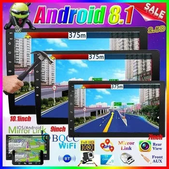 

[10.1 Inch/9 Inch/7 Inch] Android 8.1 GPS Navigation Car Stereo Touch Screen Support WIFI Mirror Link Rear Camera(optional)