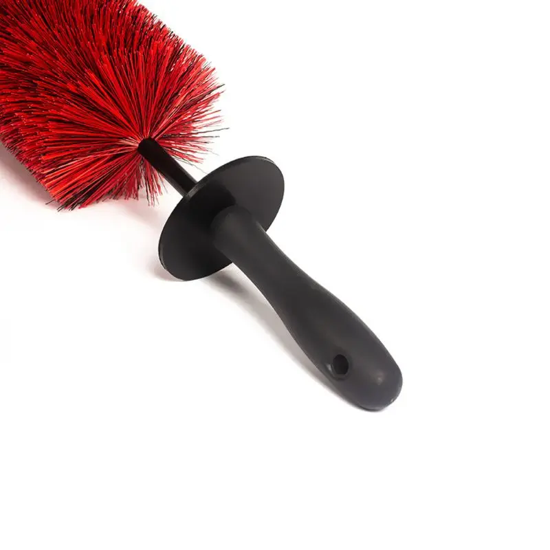 18" Car Master Wheel Brush 4" Diameter Soft Bristle Tire Rim Detailing Cleaning
