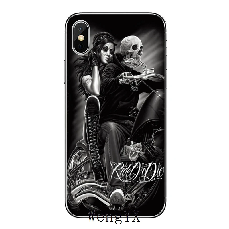 Для Xiaomi Redmi Note 7 6 6A 5A 4 4A 3 pro S2 5 плюс 4x Pocophone F1 мягкий прозрачный чехол из ТПУ в байкерском стиле для девочек в полоску для девочек - Цвет: Girls-Pattern-A-05