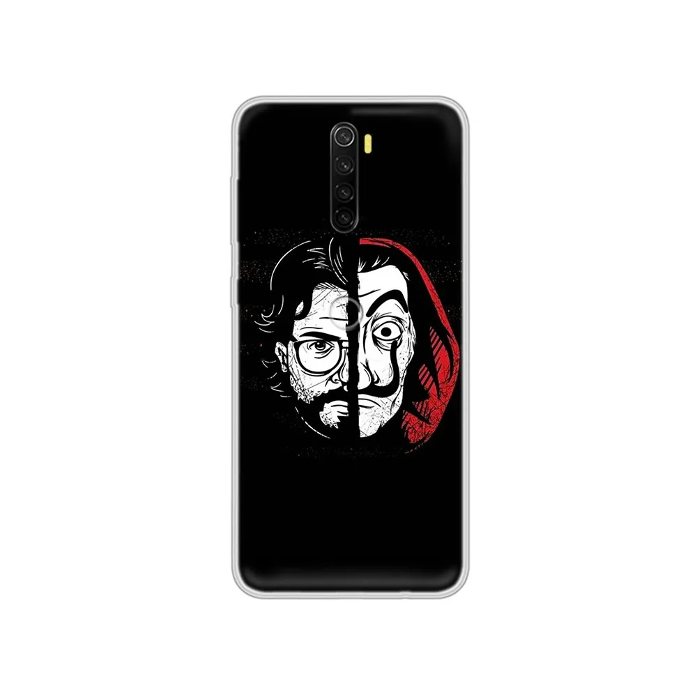 TV Series Money Heist House of Paper fashion Etui Transparent Phone Case For XIAOMI Redmi Note 3 4 5 6 7 8 9 9s Pro max 8T 4X TV Series Money Heist House of Paper fashion Etui Transparent Phone Case For XIAOMI Redmi Note 3 4 5 6 7 8 9 9s Pro max 8T 4X