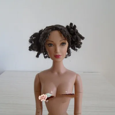 Doll Wig 1/4 Size Original Doll Hair Rose Alexander Wigs Cute Pony Original Hair Styles Accessories