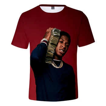 

Casual Summer 3D Printed YoungBoy Never Broke Again T-shirt Men Women Short Sleeve Tees Fashion Boys Girls Hip Hop 3D T shirts