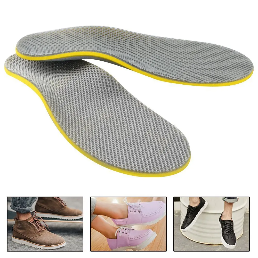 

Wholesale Grid Arch Support Flatfoot Correction Insole Splayed Toes-out Orthopedic Insole New Style