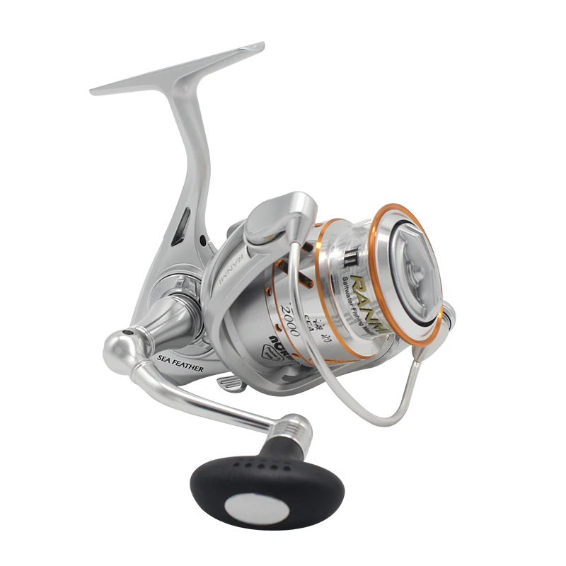 Online Carrete de pesca de pluma de mar, carrete de Surf impermeable, 5 + 1BB, aparejos de pesca de agua salada