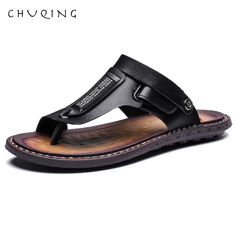 

CHUQING 2019 Summer Beach Shoes Men's Trend Casual Non-slip Sandals Men's Sandals