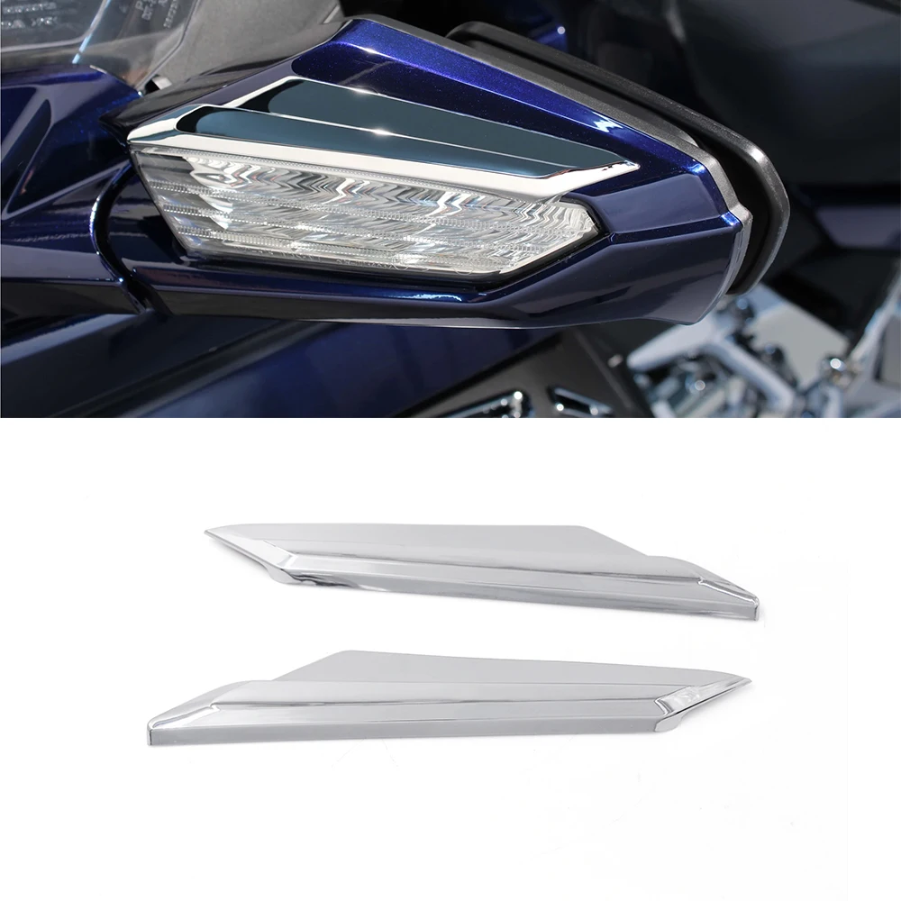 Honda GL1800 Mirror Trim Accent Black fits Honda Goldwing