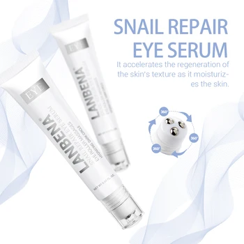 

LANBENA Peptide Wrinkle Eye Serum Anti-Puffiness Fine Lines Dark Circle Anti-Aging Moisturizing Patch Eye Cream Eye Care Beauty