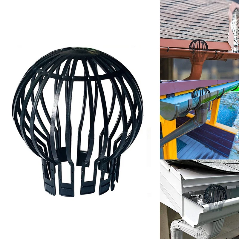 Downpipe Filter Plastic Roof Gutter Balloon Guard Filters for Most