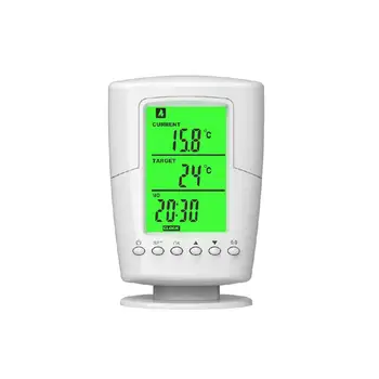 

2000 Programmable Wireless Thermostat Socket White LCD Home Intelligent Temperature Control Socket