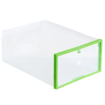 

Clear Plastic Shoe Box Storage Shoe Boxes Foldable Shoes Case Holder Shoebox Transparent Shoes Organizer Boxes