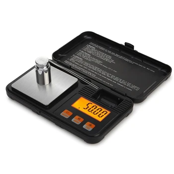

High Precision Digital Portable Gold Sterling Silver Jewelry Scale Counting Scales Box Balance Weight Tweezers Tools 200x0.01G