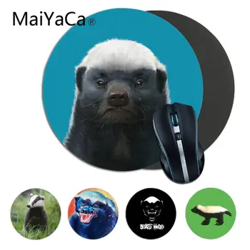 

Maiyaca Honey Badger Gamer Speed Mice Retail Small Rubber Mousepad computer desk mat for gaming Gaming Mouse Pad