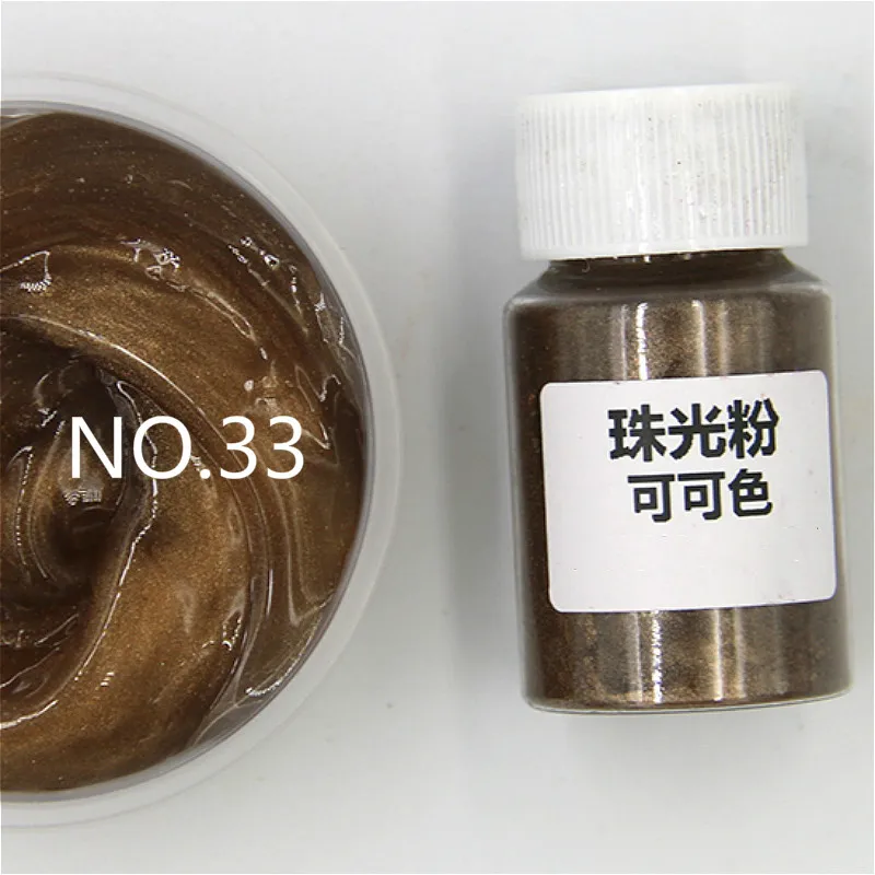 Diy Handmade Pearlescent Mica Powder Epoxy Resin Dye Pearl Pigment Resin Glue Pigments Material Crystal Mold