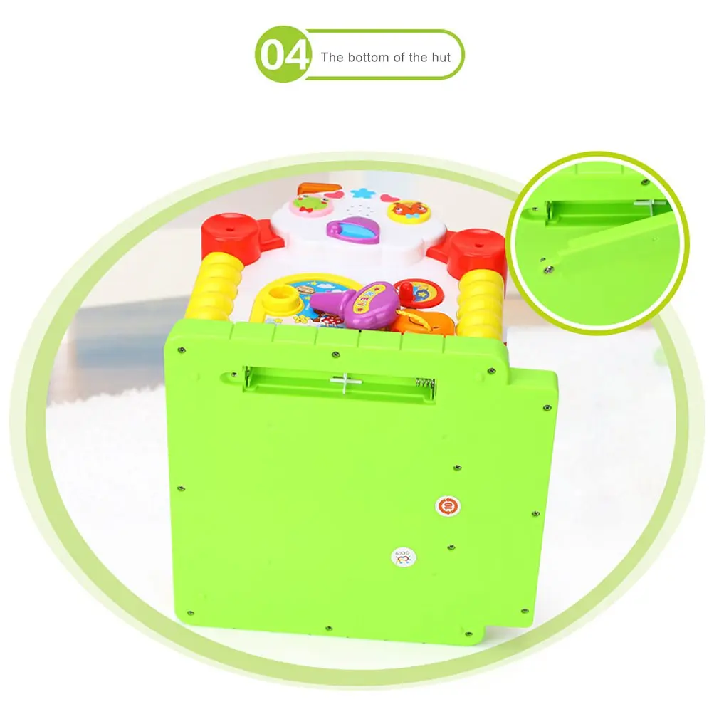 Fun Cottage Baby Wisdom House Young Children Building Blocks Baby Early Education Puzzle 1-3 Years Old Toys