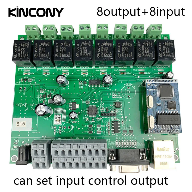 Smart Home Automation Module Controller Network TCP IP Relay Control Domotica Remote APP/PC System 8 Switch Channel 8CH Sensor Smart Home Automation Module Controller Network TCP IP Relay Control Domotica Remote APP/PC System 8 Switch Channel 8CH Sensor