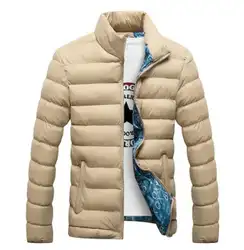 Новинка 2019 года, зимние куртки, парка для мужчин, осенне-зимняя теплая верхняя одежда, брендовые тонкие мужские пальто, Повседневная