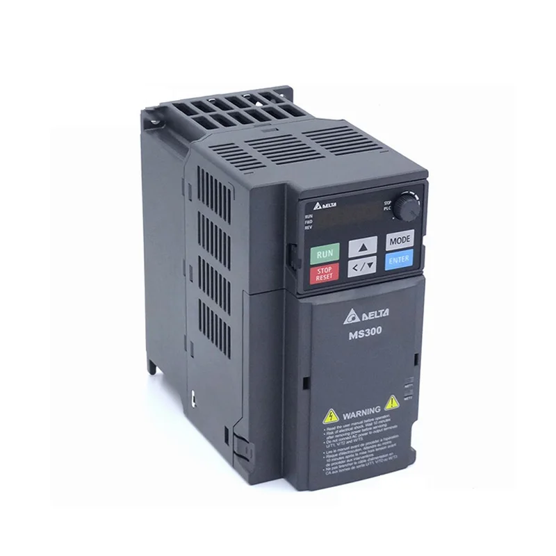 Преобразователь серии Delta MS-300 VFD2A8MS21ANSAA 0.4kW встроенный PLC, встроенное тормозное устройство