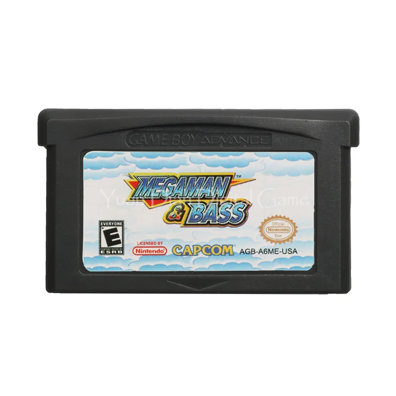 Картридж для видеоигр Nintendo GBA карта Mega Man и Bass английская версия США|Запасные