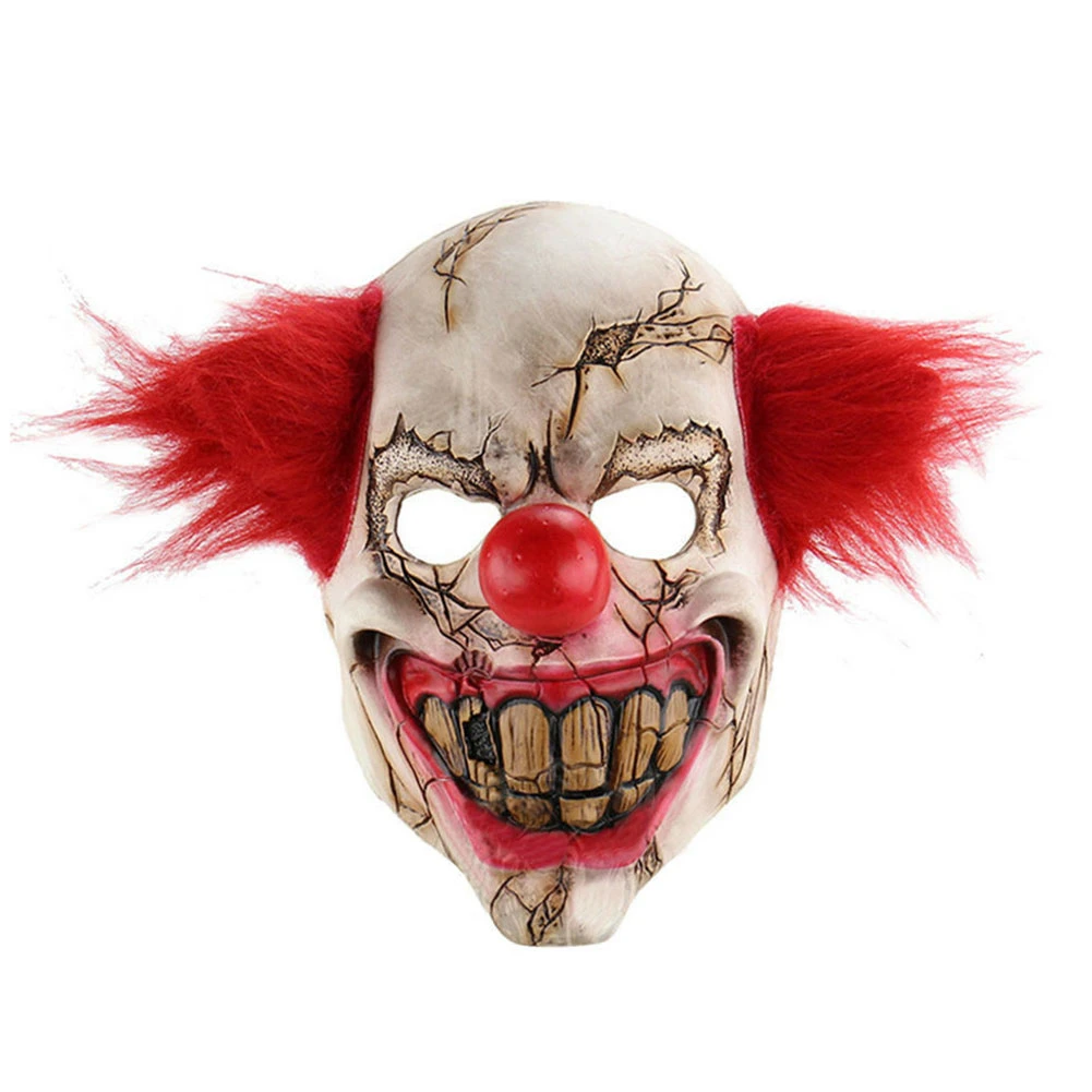 Маска для Хэллоуина Horrorscary маска всего лица Экологически чистая латексная