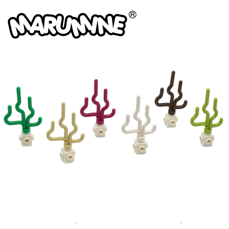 Кубики Marumine MOC кирпичи из морской травы детали совместимые с 30093 городской