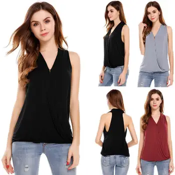 

Daily suit OWLPRINCESS Summer New Commuting V-neck Invisible Interlocking Sleeveless Slim Short Sleeve