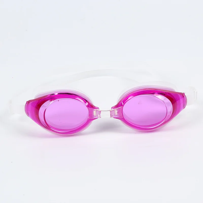 Взрослый Водонепроницаемый Анти-туман силикагель зеркало круг плавательные очки источник