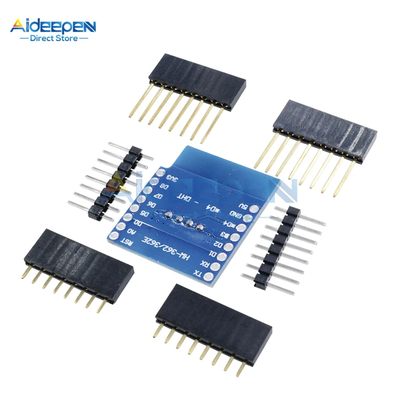 1 комплект DHT11 щит для WeMos D1 MINI DHT11 модуль расширения цифровой модуль датчика температуры и влажности с контактами