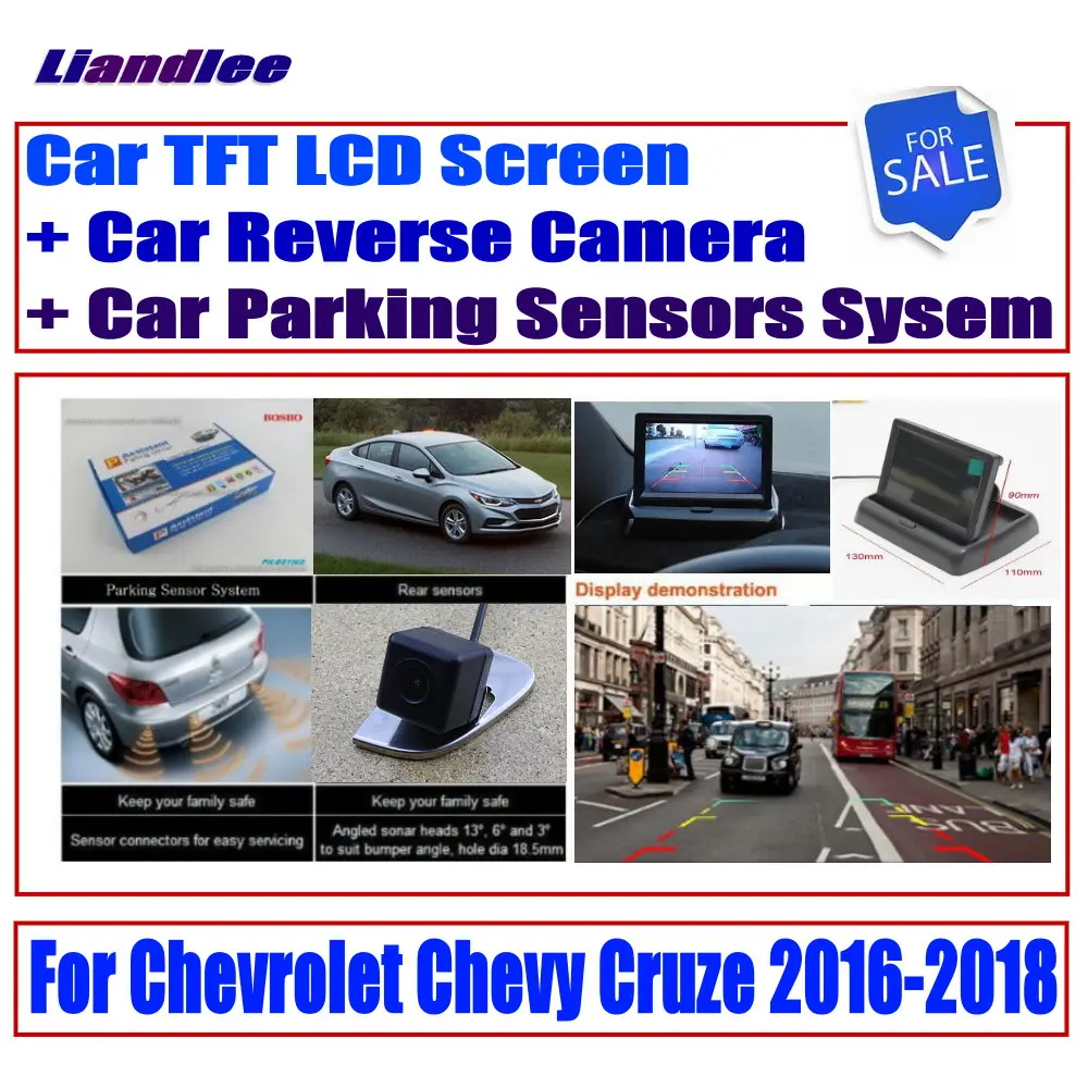 CCD камера заднего вида для Chevrolet Chevy Cruze 2016 2018 цифровая система датчиков