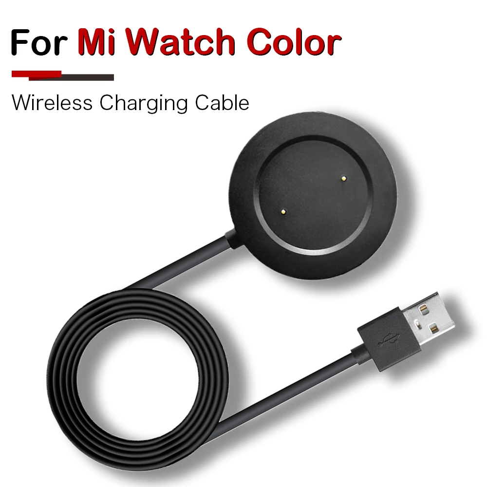USB Magnetic Charger Cradle Fast Charging Dock Power Cable For Xiaomi Mi Watch Color Sports Smartwatch Adapter Accessories | Электроника