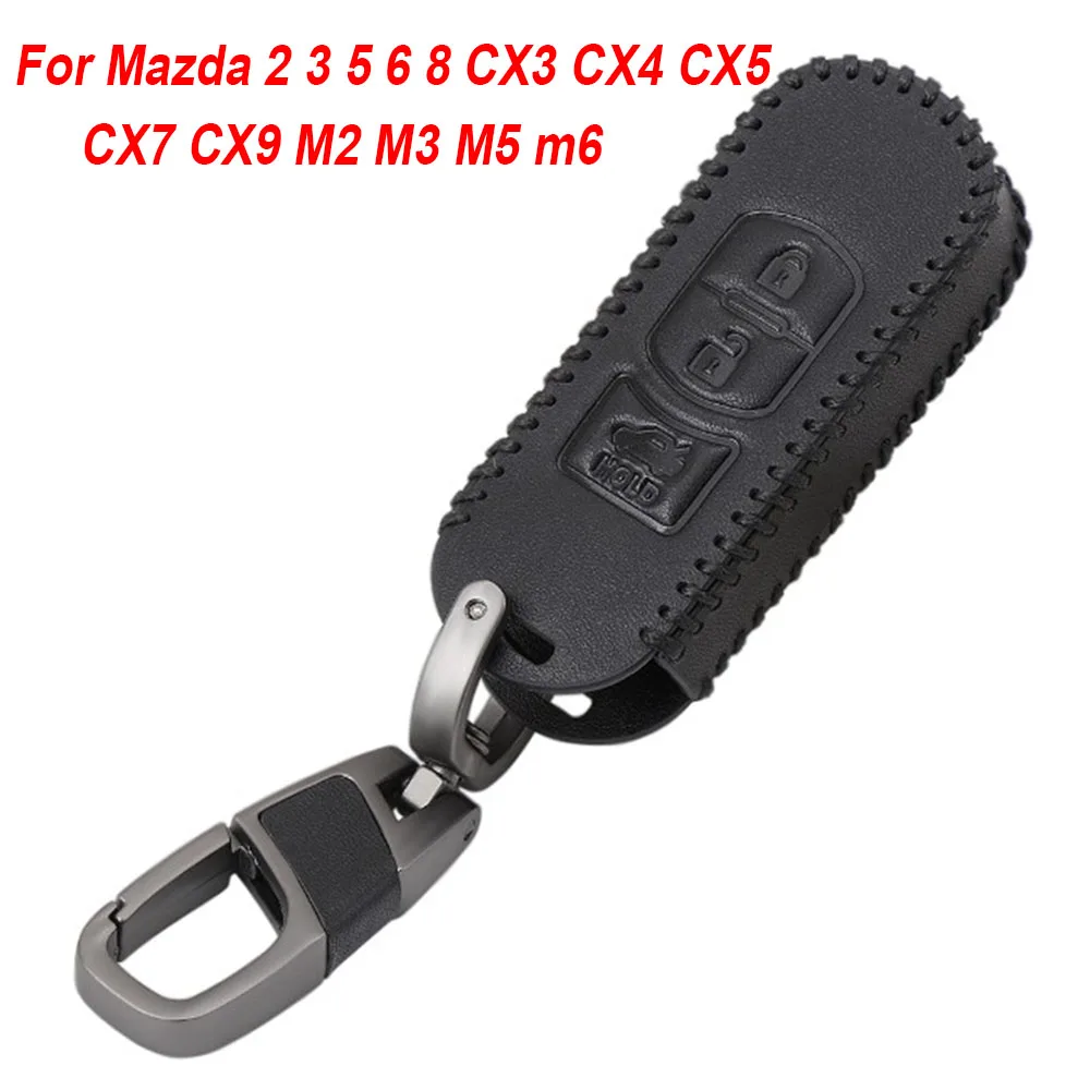 

1pc 3-Buttons Car Key Case Protector Anti-Scratch For Mazda 2 3 5 6 8 CX3 CX4 CX5 CX7 CX9 GT Car Key Case car accessories