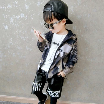 

Winter Fleece Jackets for Boy Trench Kids Clothing Hooded Warm Outwear Windbreaker Children's Jacket on Fleece Boy Thicken Coat