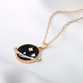 

Moon and Star Pendant Necklaces for Women Engagement Party Chains Necklaces Korean Fashion Necklace Jewelry Gifts