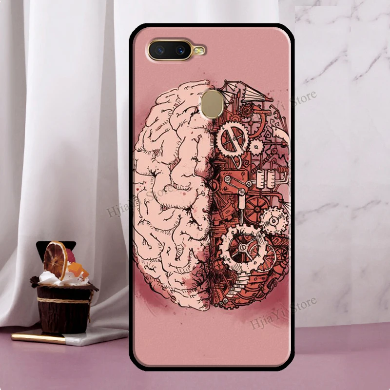 Medical Human Organs Brain Kidney Phone Case For OPPO A15 A91 A3S A5S A1K A52 A72 A5 A9 A31 A53 2020 A83 F5 Reno 4 Pro Z 2Z a cases for oppo phones