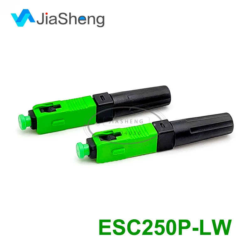 

UNIKIT ESC250P-LW SC APC SC UPC Fast Connector Less than 0.3dB Fiber Optic Connector-Fiber Pre-embedded NEW Model