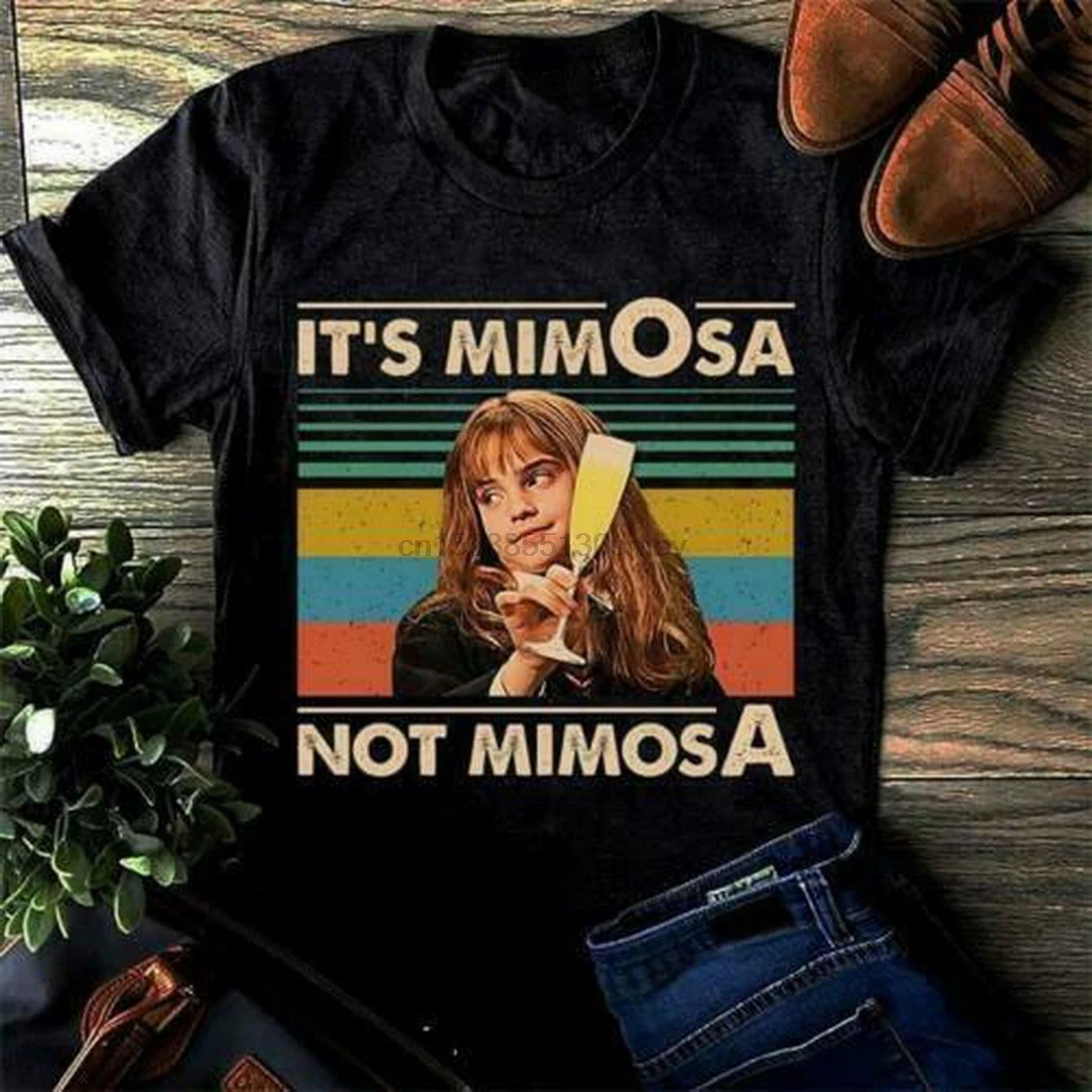 Гермиона Грейнджер это Мимоза не винтажные женские топы Футболка хлопок S-3XL Homme