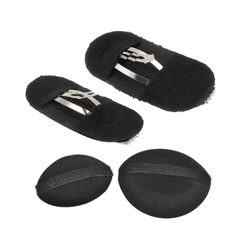 

4 Pcs Hair Volume Bumpit: 2 Pcs Bumpits Hair Volumizing More Volume Tool J00161 & 2 Pcs Black Sponge Hair Clip Volumizing Bumpit