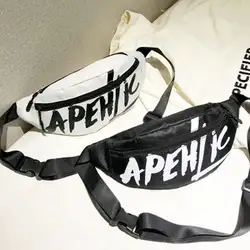 Японский Harajuku тренд дикая Грудь сумка Корейская версия карман Ins Прохладный хип хоп спортивная сумка-мессенджер пельменей пакет