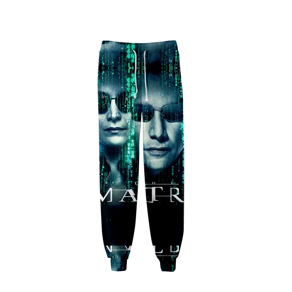 The Matrix Science fiction спортивные штаны лосины модные популярные трендовые удобные повседневные штаны