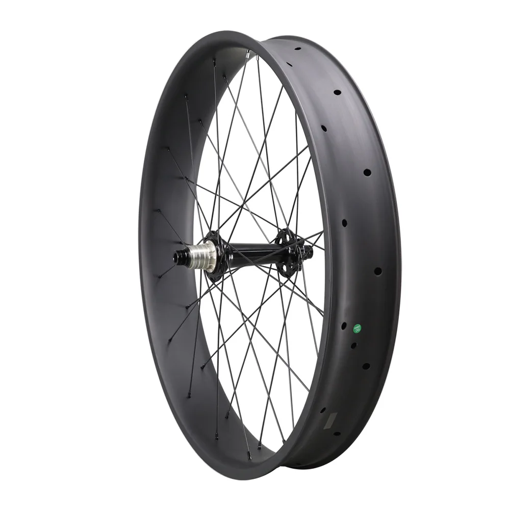 ICANBIKES горячая Распродажа carbon fat bike wheels 26er Clincher Carbon Wheelset 90 мм бескамерный 32/32H костюм