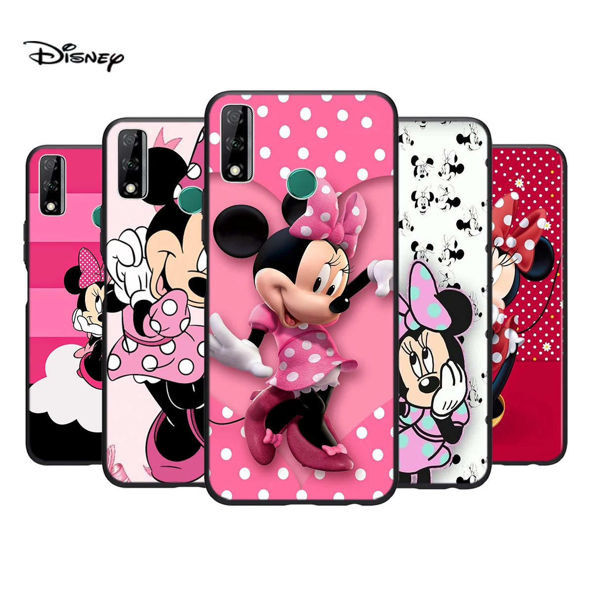 Soft Cover Disney Minnie Mouse For Huawei Y9S Y6S Y8S Y9A Y7A Y8P Y7P Y5P Y6P Y7 Y6 Y5 Pro Prime 2020 2019 Phone Case | Мобильные