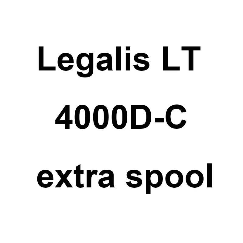 Daiwa Legalis LT 4000D-C 4000D-CXH 5000D-C 5000D-CXH 6000D 6000D-H 5BB Спиннинг рыболовная Катушка колеса - Цвет: 4000D-C-2 spool