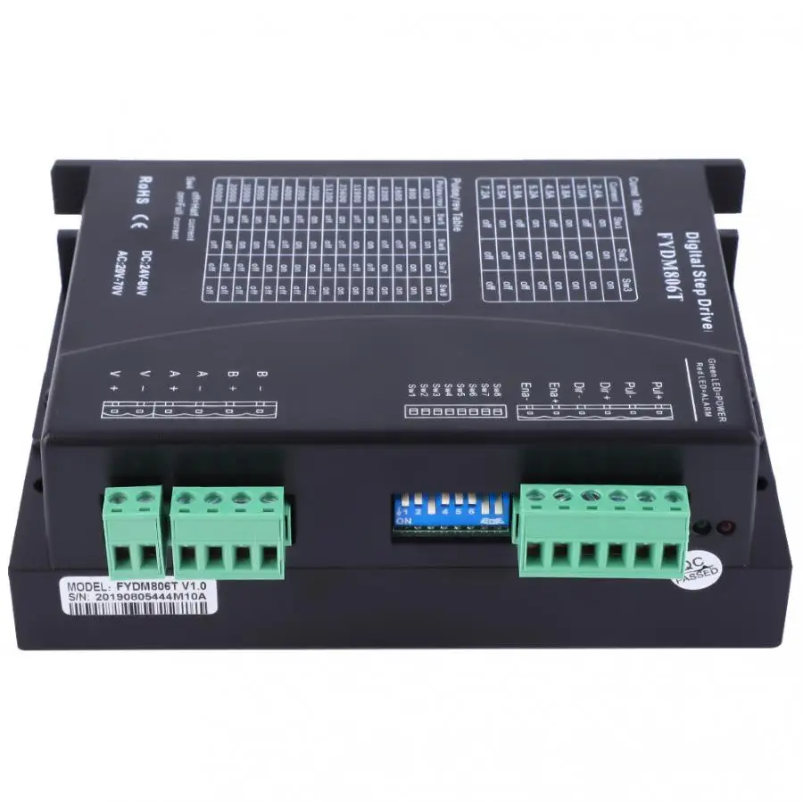 DC 24-80V AC 20-70V Nema 34 Драйвер Регулируемый шаговый регулятор скорости двигателя