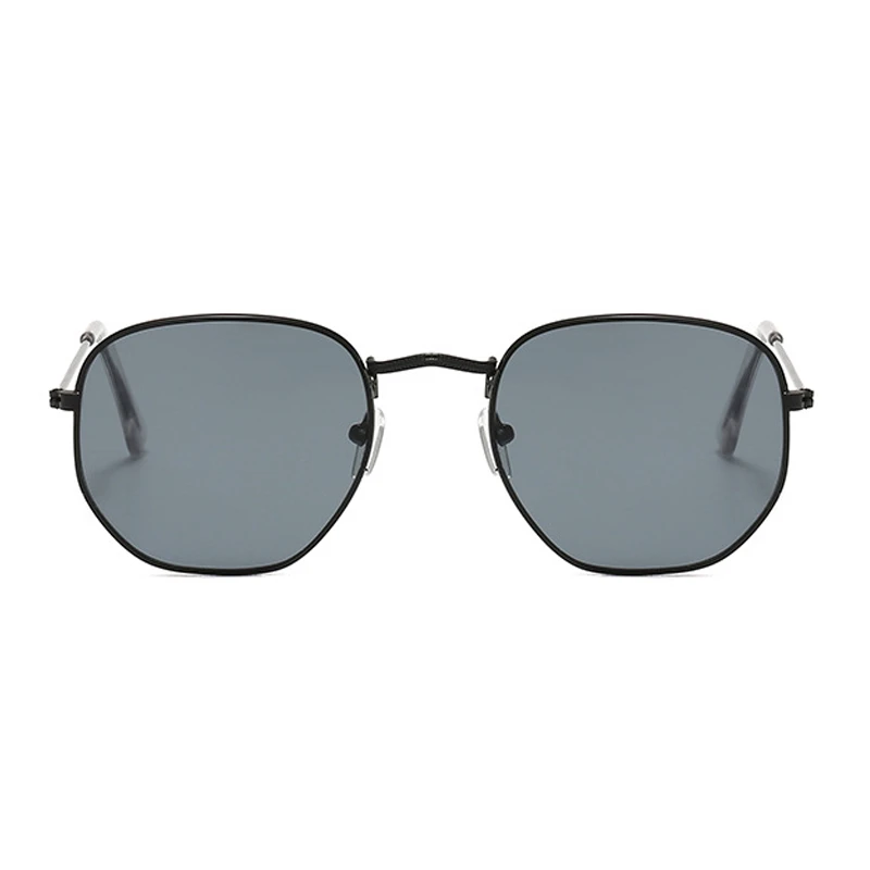 Brand Designer Square Sunglasses man Fashion Mirror Retro Sun Glasses Male Vintage Shades Classic Metal Polygon Oculos De Sol polarized sunglasses steampunk sunglasses clip on sunglasses semi rimless sunglasses sports sunglasses